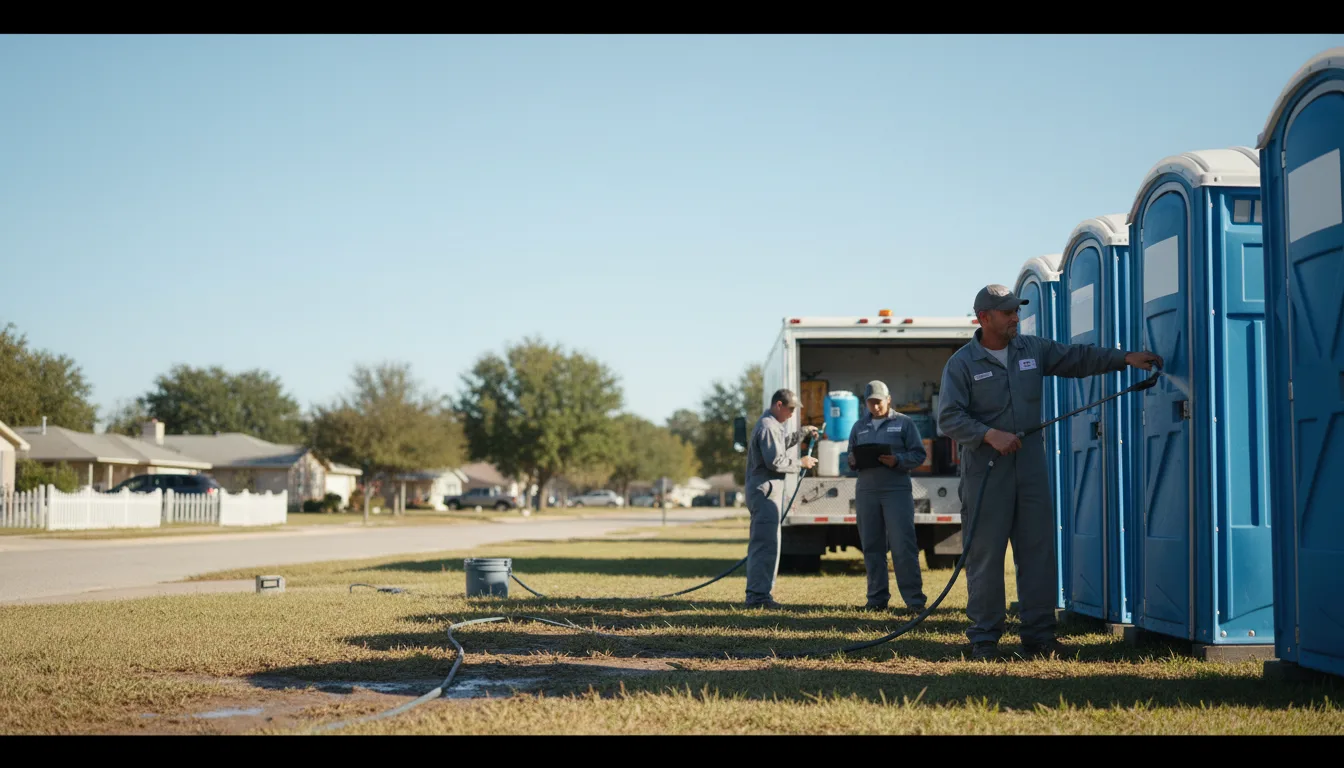 Long-Term Portable Toilet Rental in Wahoo, NE near me